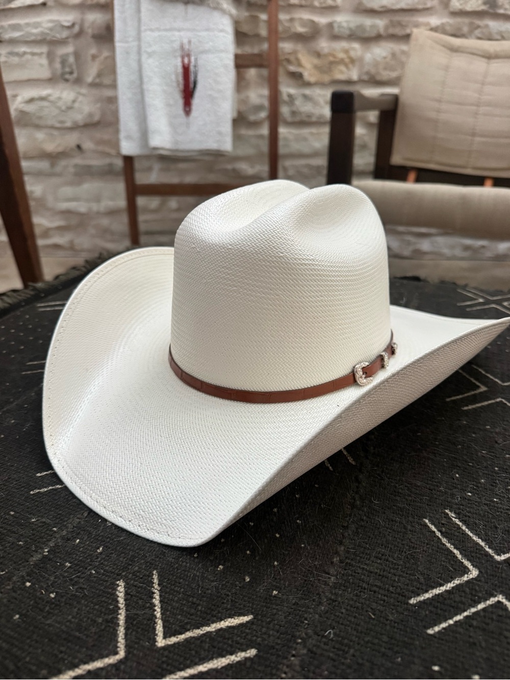 Stallion Straw Cowboy Hat